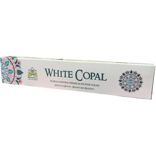 Благовония White Copal Pure & Natural Premium Incense Sticks (Белый копал),15 гр. Himalaya Incense